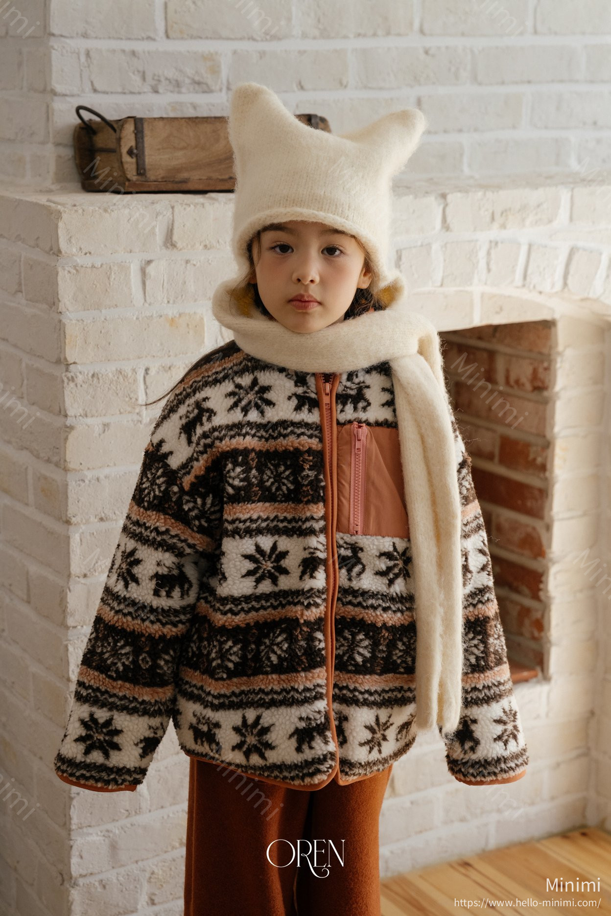 Oren Cat Muffler Beanie 細節圖 14