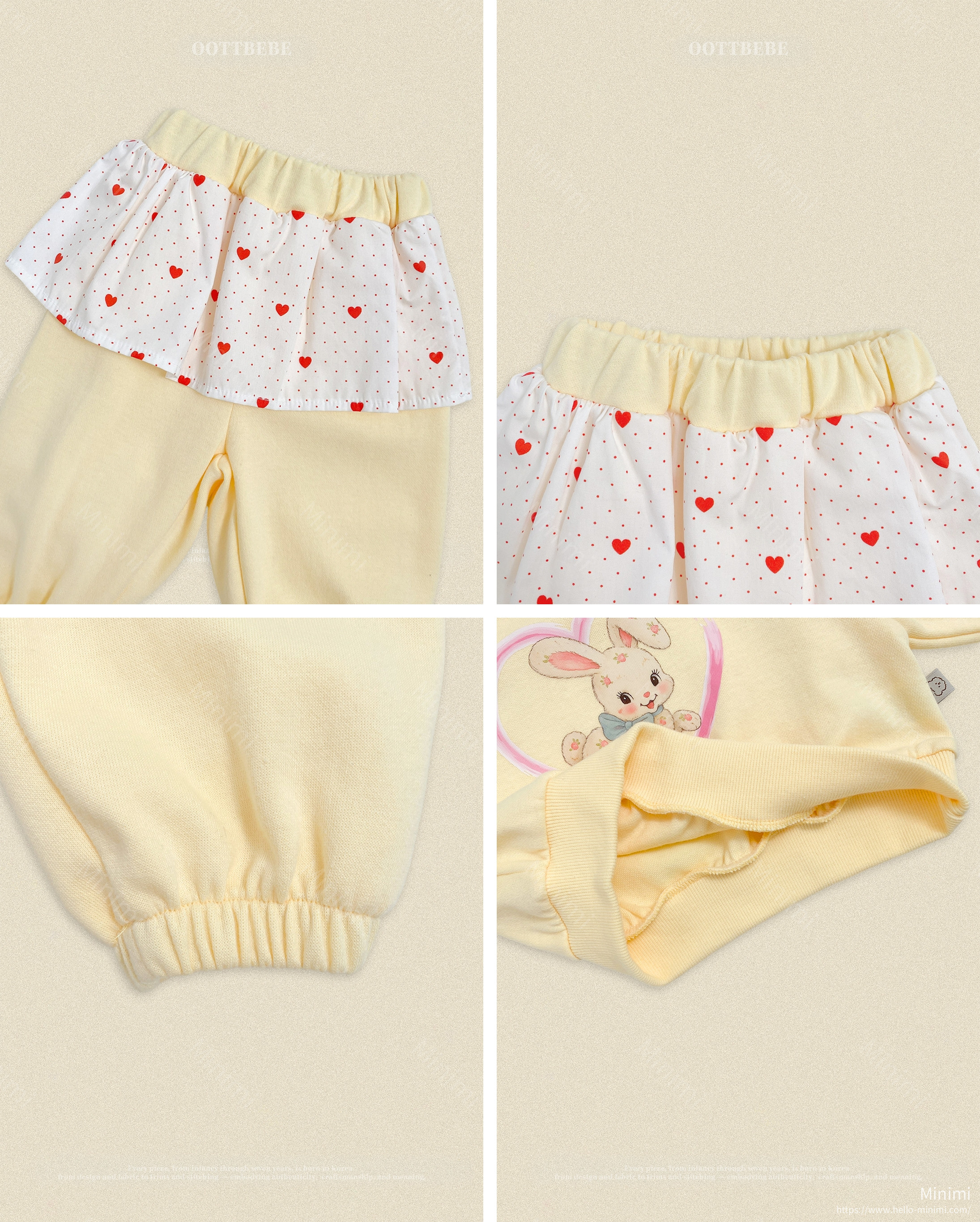 oott bebe Cutie Rabbit Set 細節圖 6