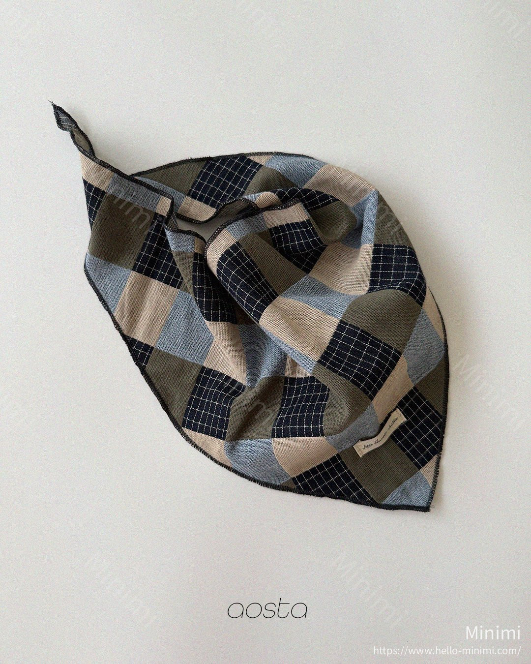 Aosta atelier Patchwork Scarf 細節圖 20