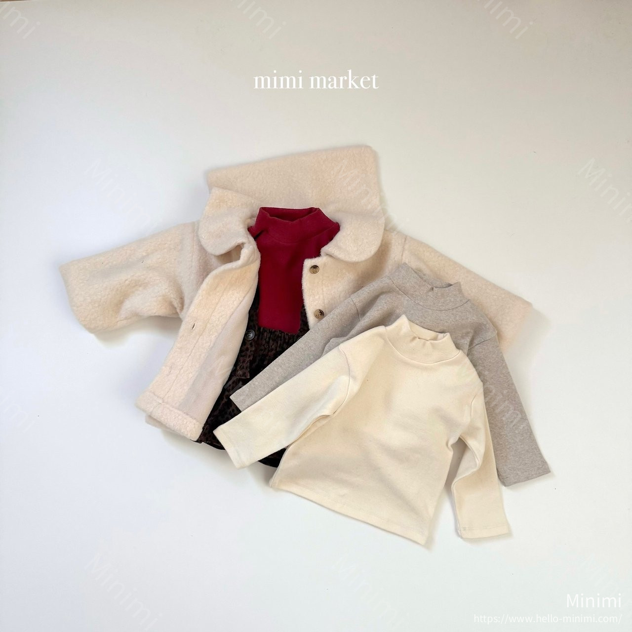 mimi-market Peach Turtleneck 細節圖 3