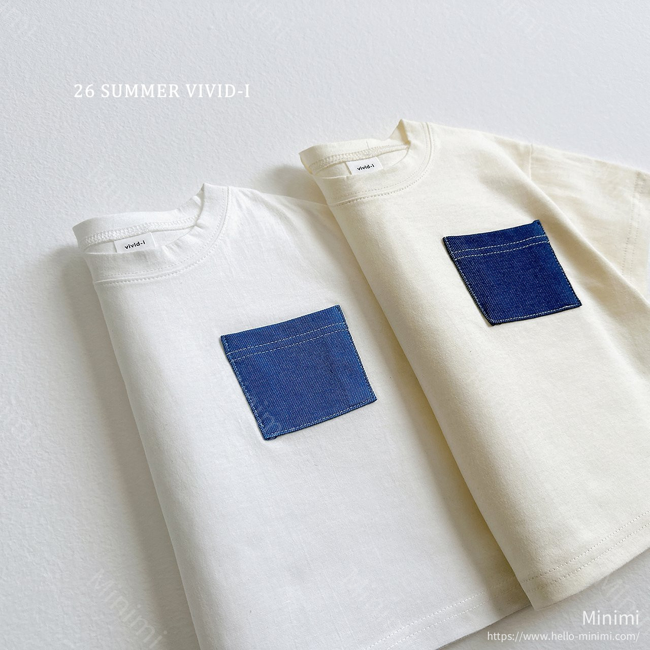 VIVID-I Pocket Denim T-Shirt 細節圖 14