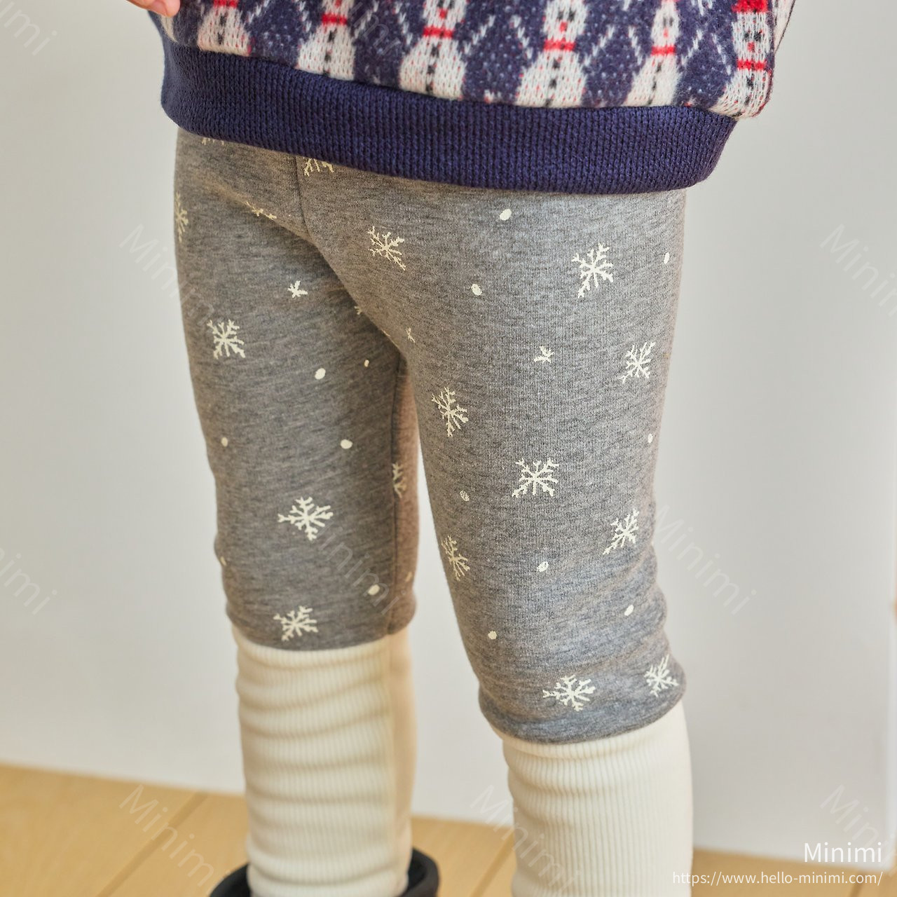 1st BLUE Snowflake Leggings 細節圖 8