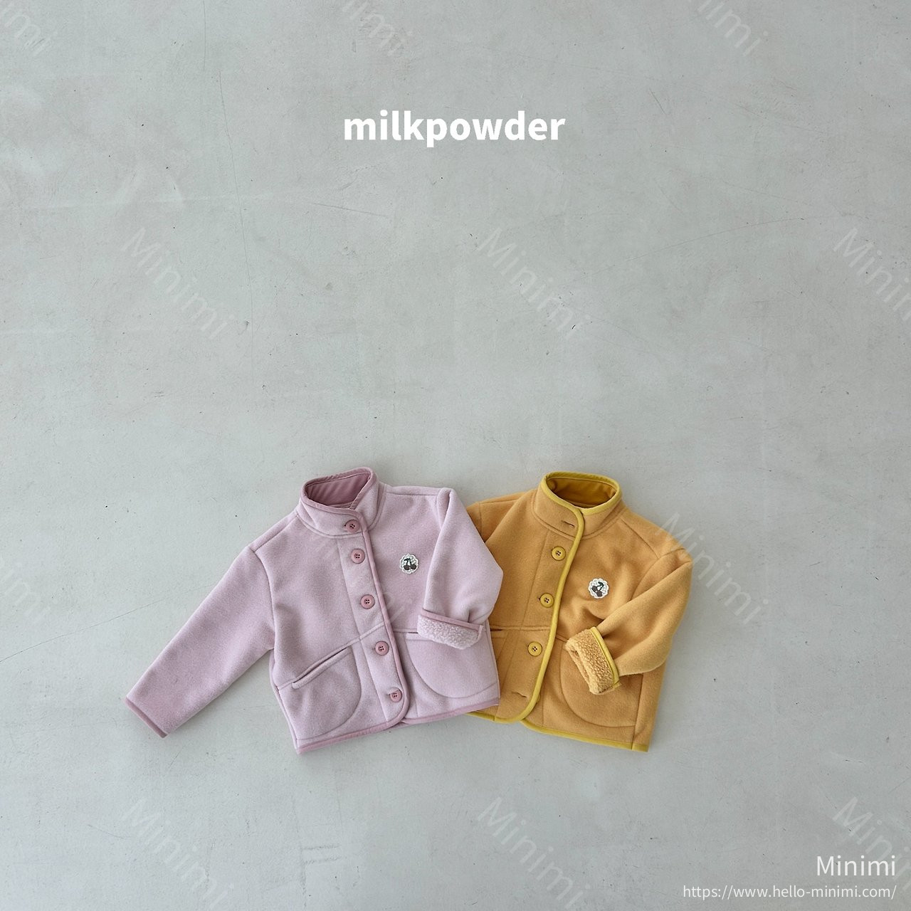 milkpowder Puff Fleece Jumper - 韓國童裝代購主圖