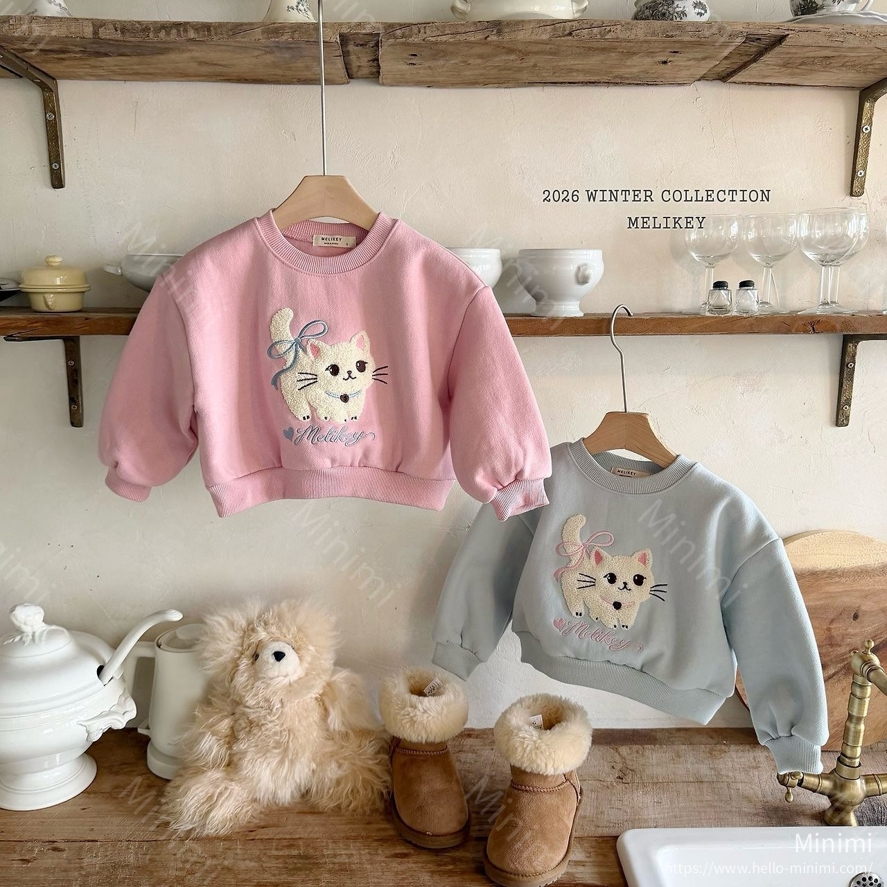 Melikey Cats Boucle Sweatshirt 細節圖 26