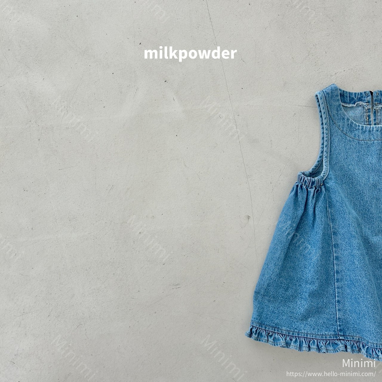 milkpowder Millie Denim Dress 細節圖 5