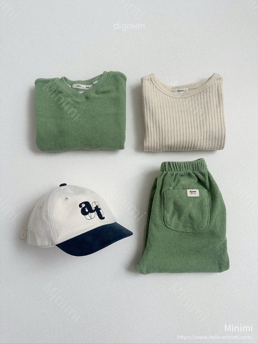 digreen Sand Terry Joggers Pants 細節圖 16