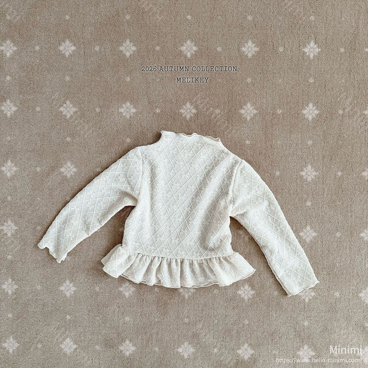 Melikey Frill Ribbon Mesh T-shirt 細節圖 9