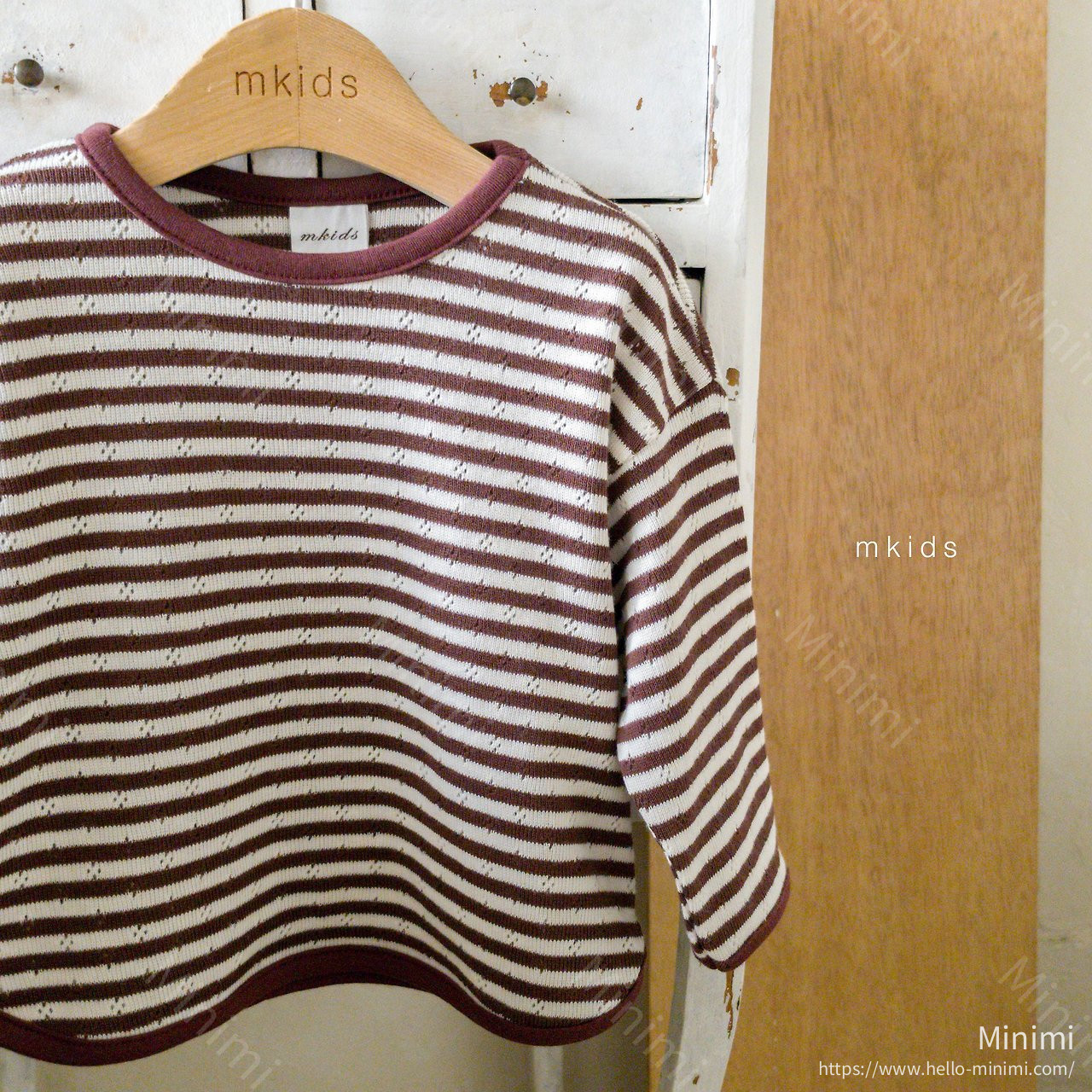 mkids Bonbon Stripe Tee 細節圖 10
