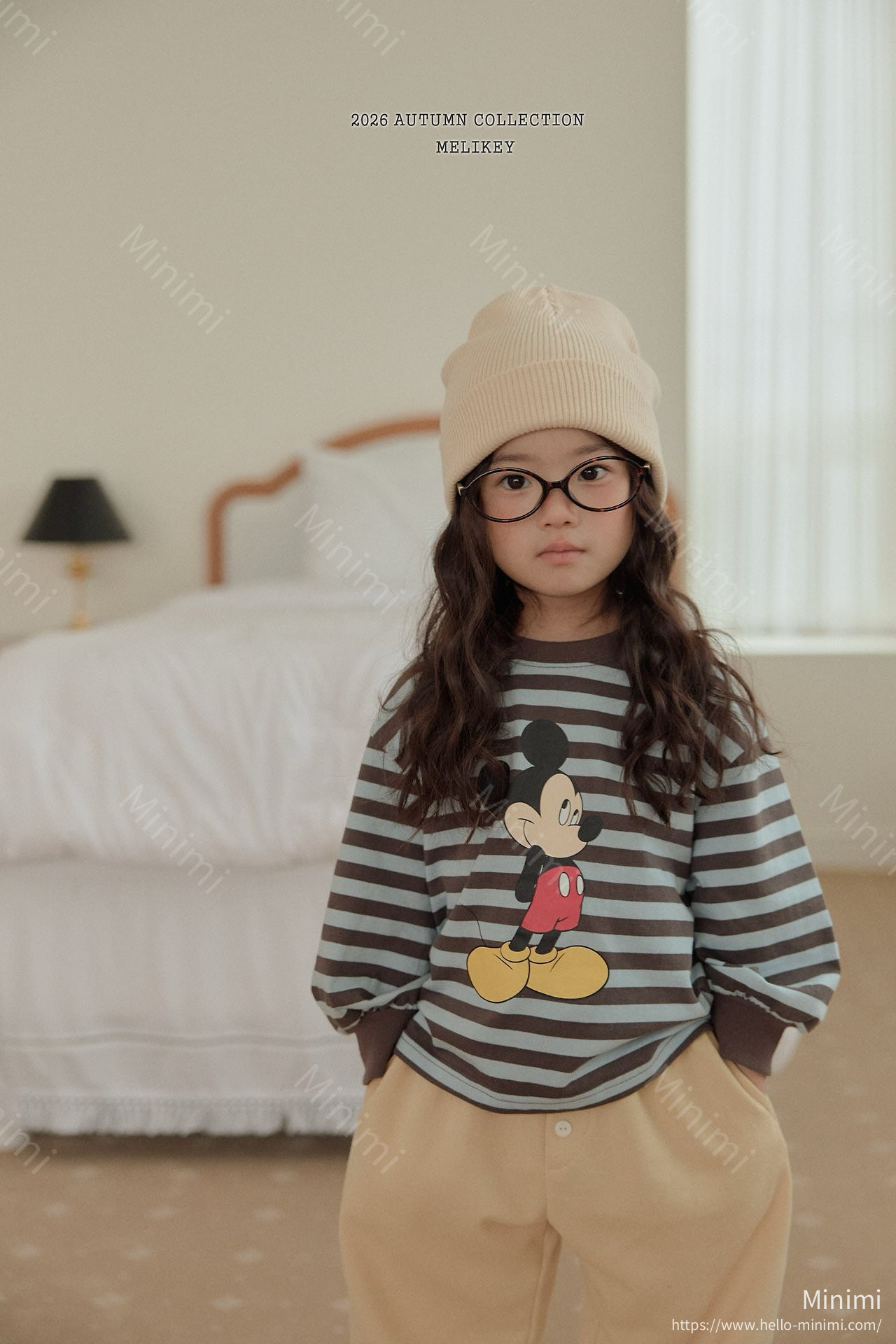 Melikey Mickey Ribbed Hem T-shirt 細節圖 23