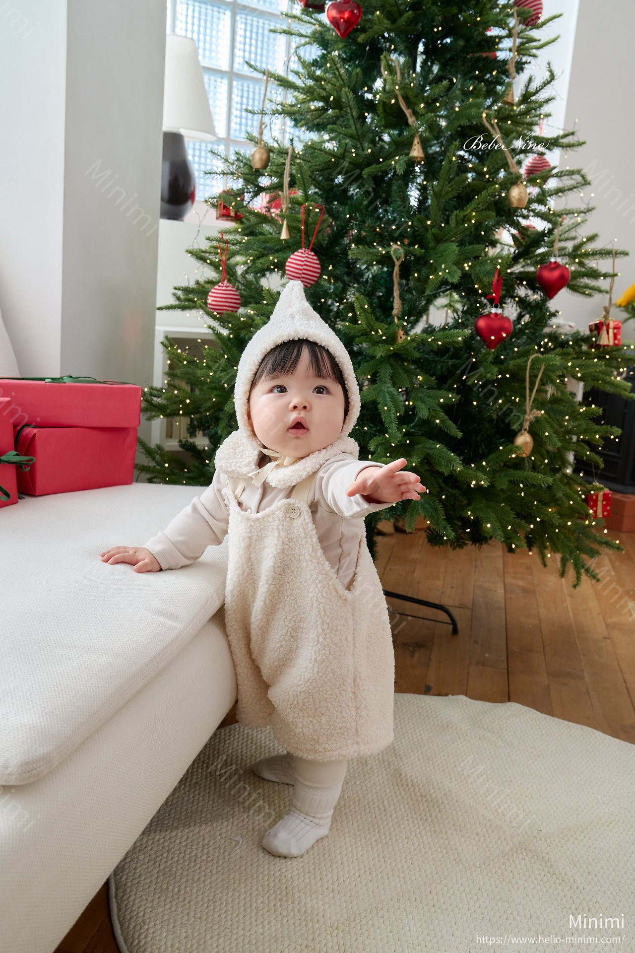 bebe nine Poodle Pointed Bonnet 細節圖 8