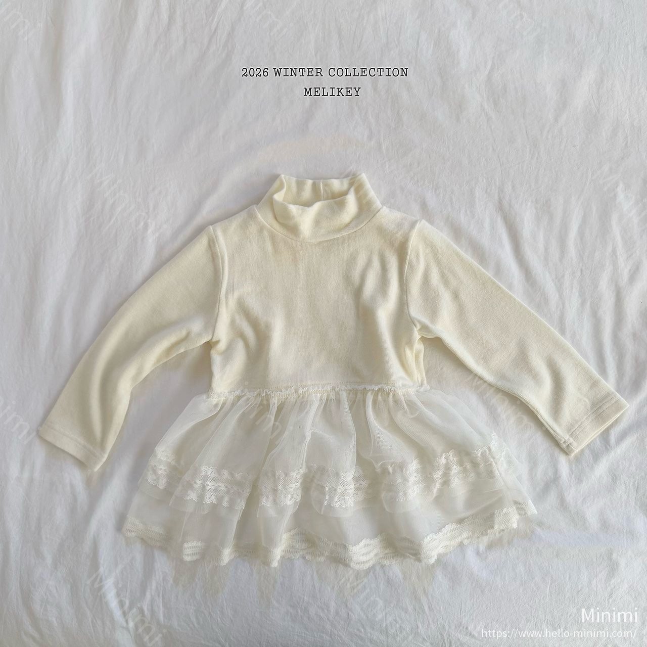 Melikey Pom Pom Shawl Frill Tee 細節圖 21