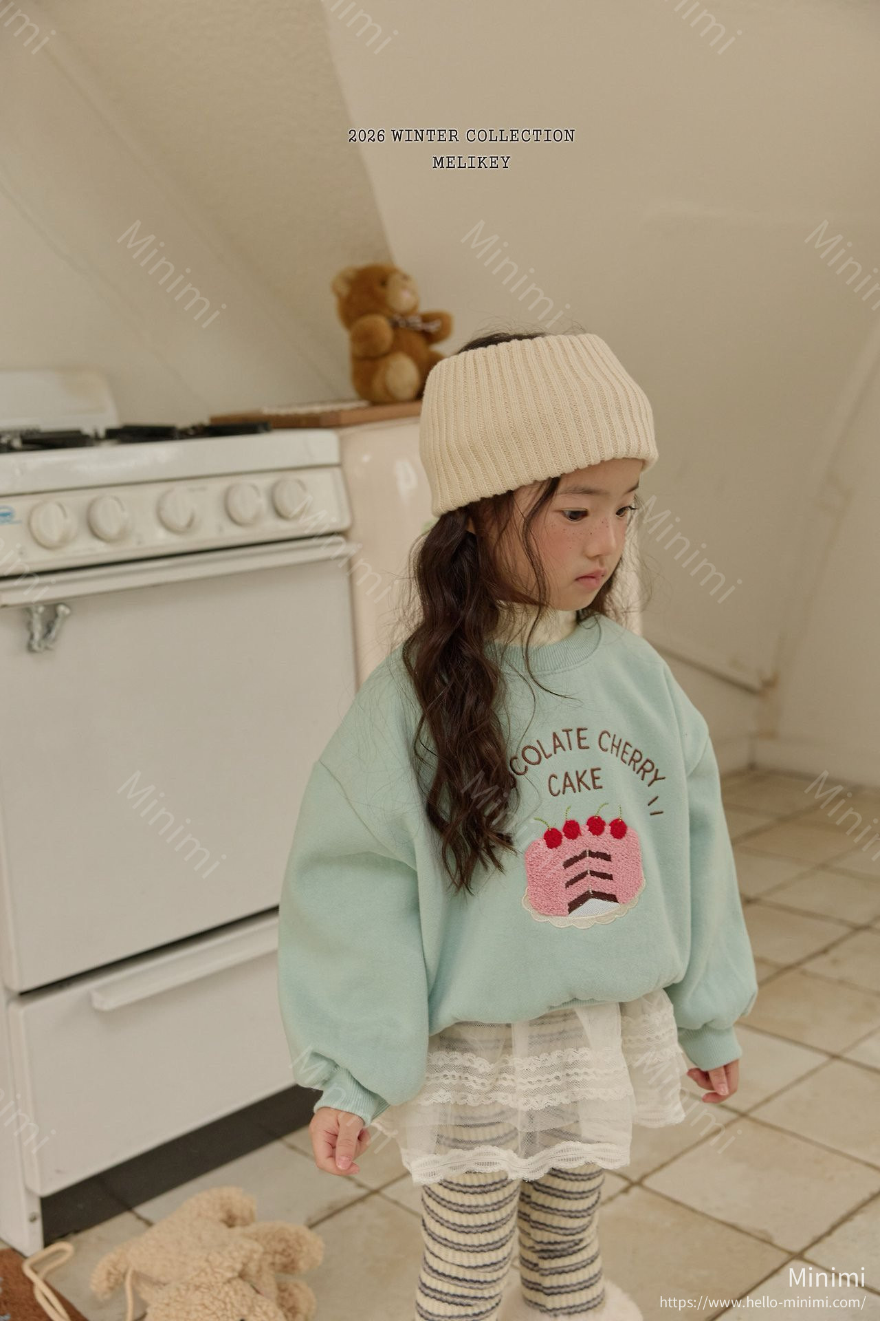 Melikey Choco Cake Sweatshirt 細節圖 1