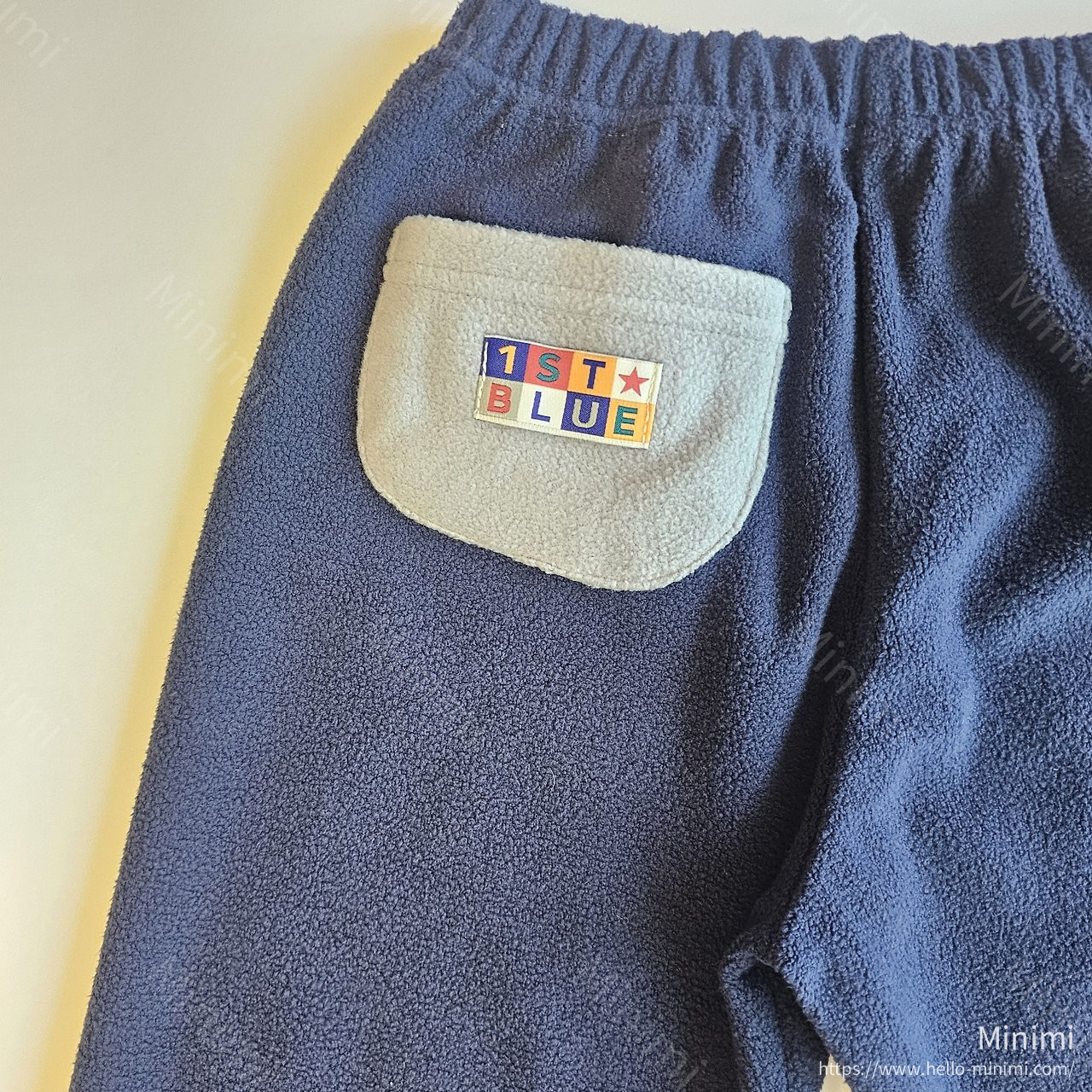 1st BLUE Bread Colorblock Pants 細節圖 2
