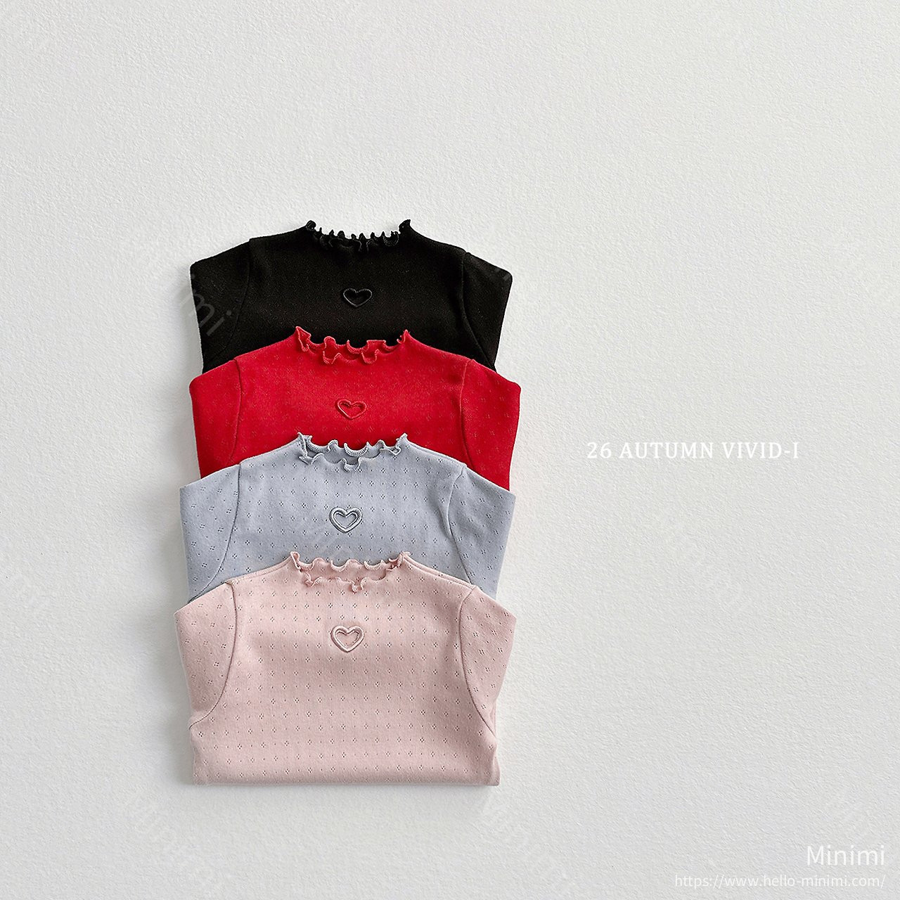 VIVID-I Heart Eyelet T-shirt 細節圖 2