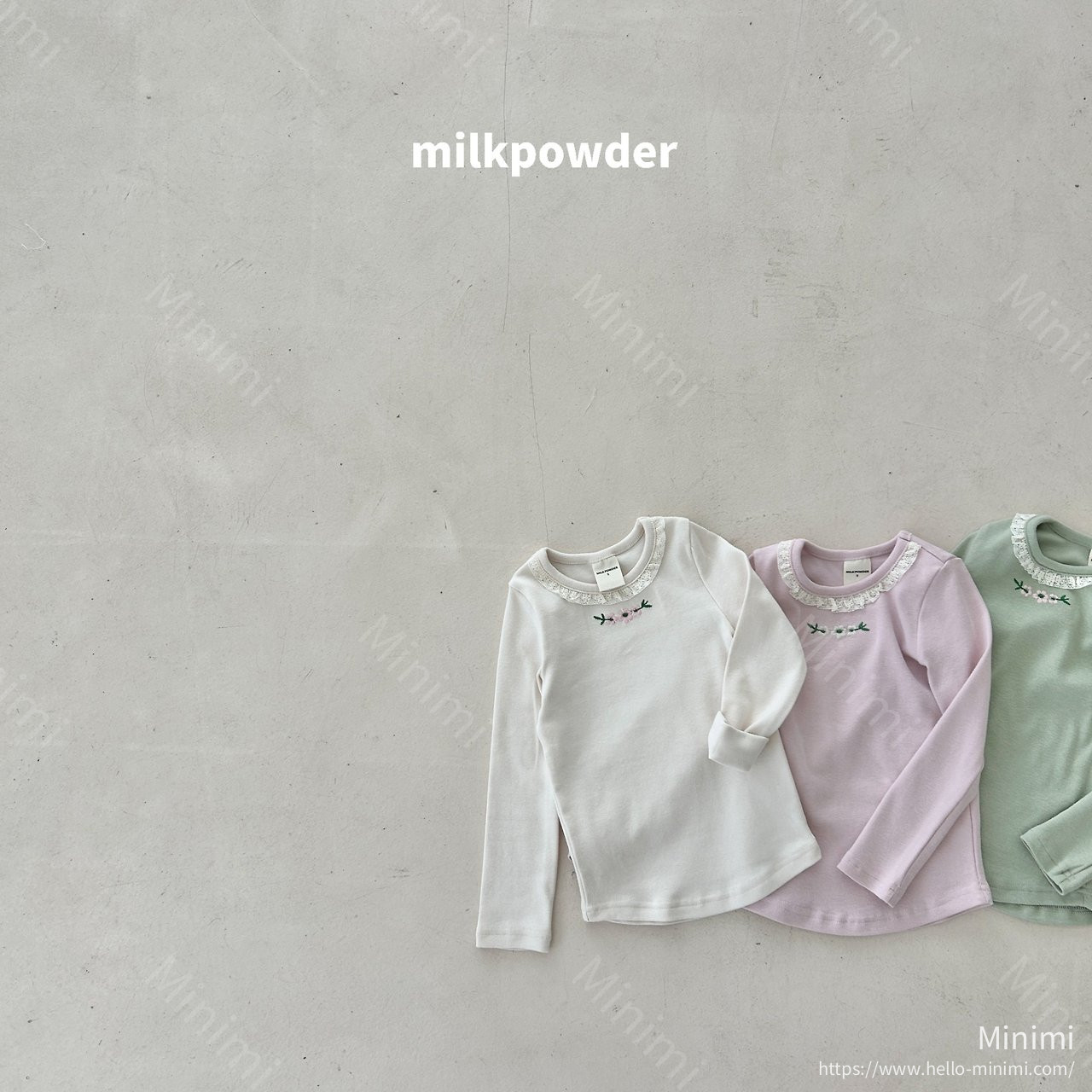 milkpowder Daisy Tee 細節圖 2