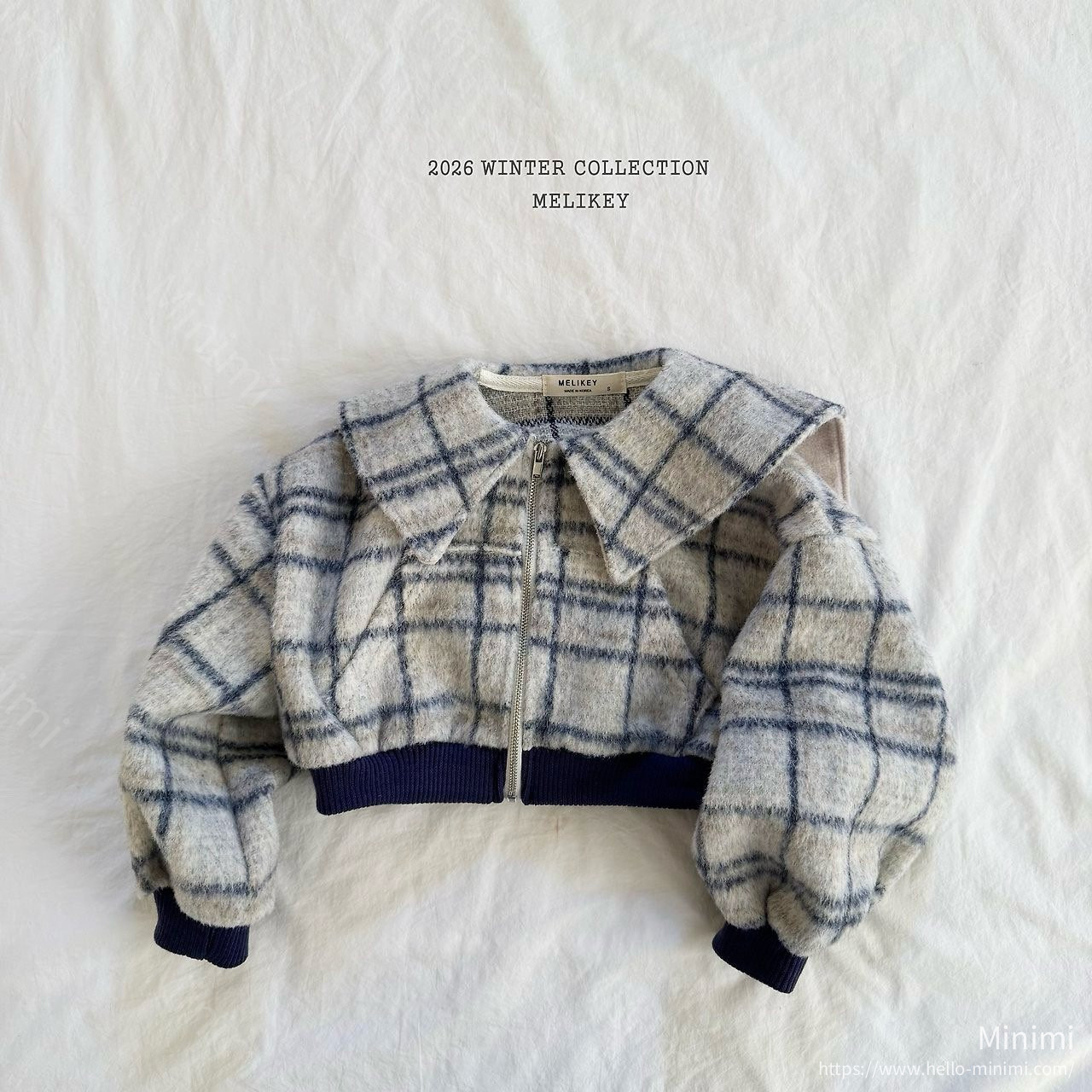 Melikey Wool Check Zip-up 細節圖 23