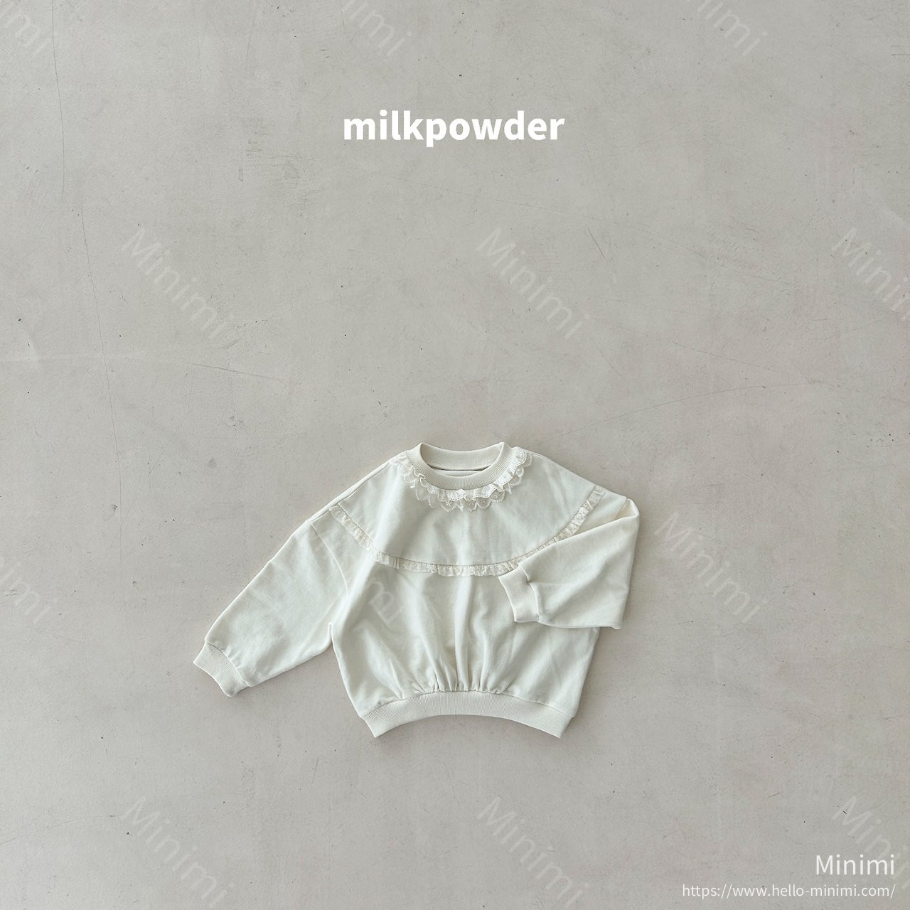 milkpowder Olive Sweatshirt 細節圖 5