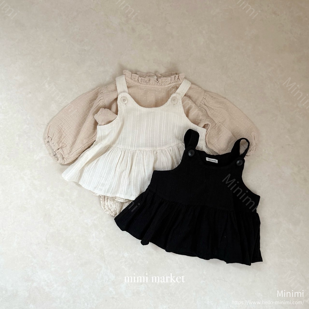 mimi-market Vest Blouse 細節圖 18