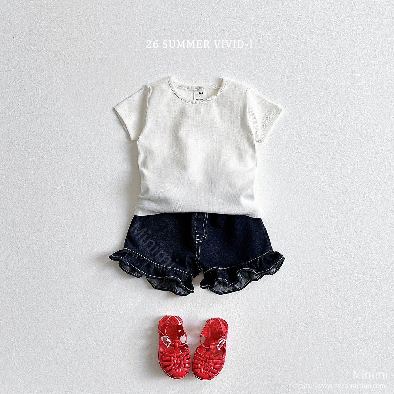 VIVID-I Pastel Ribbed T-Shirt 細節圖 12