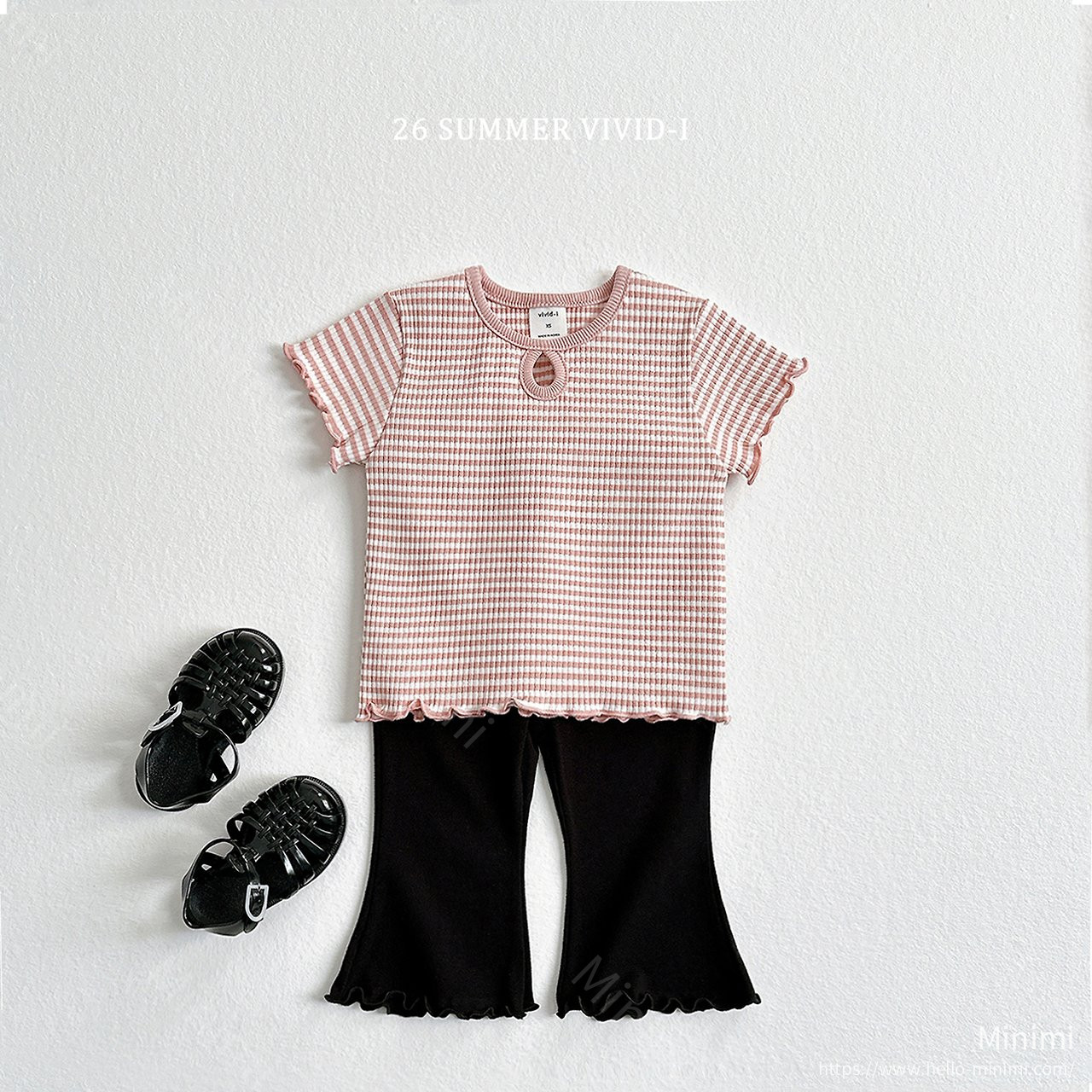 VIVID-I Spandex Fluted Cropped Pants 細節圖 16