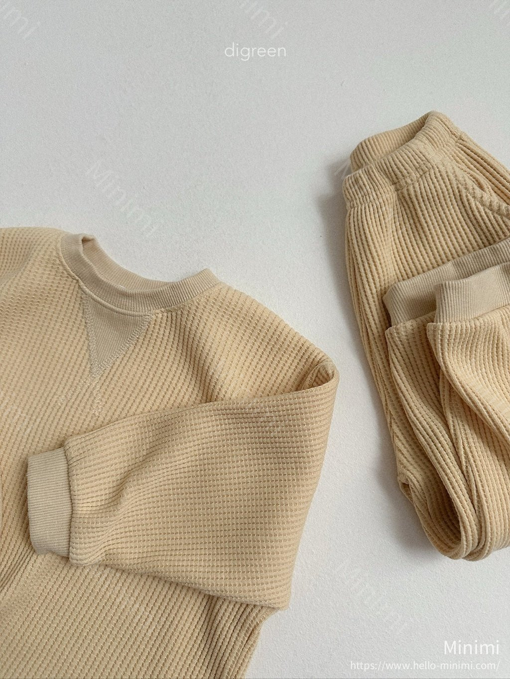 digreen Flat Waffle Pants 細節圖 37