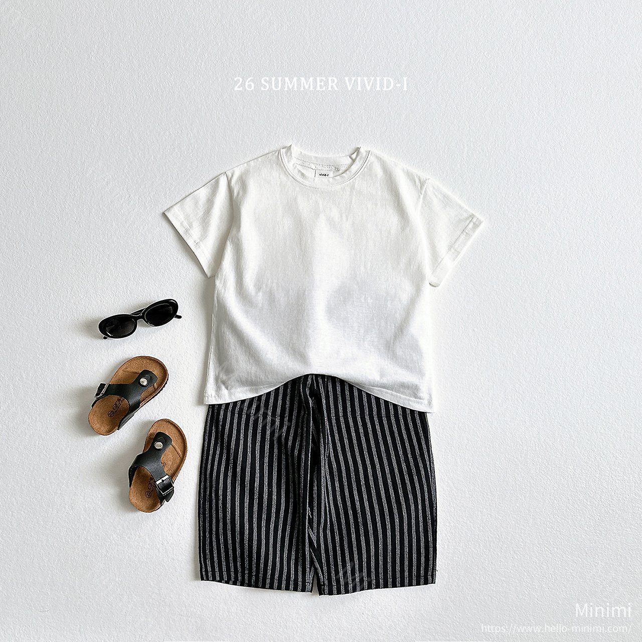 VIVID-I Cropped Striped Linen Pants 細節圖 16