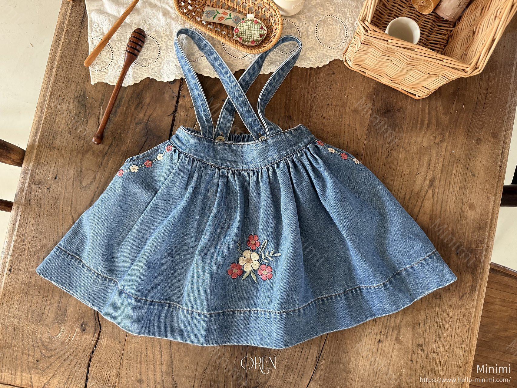 Oren Blue May Jumper Skirt 細節圖 19