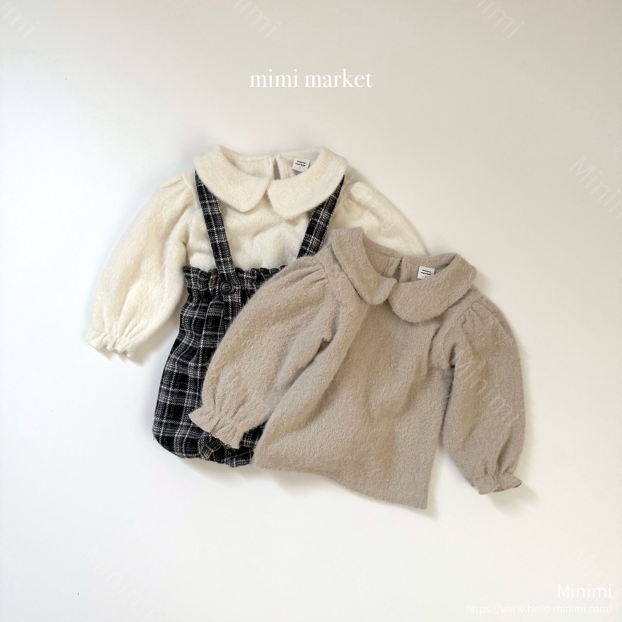 mimi-market Hair Collar Tee 細節圖 3