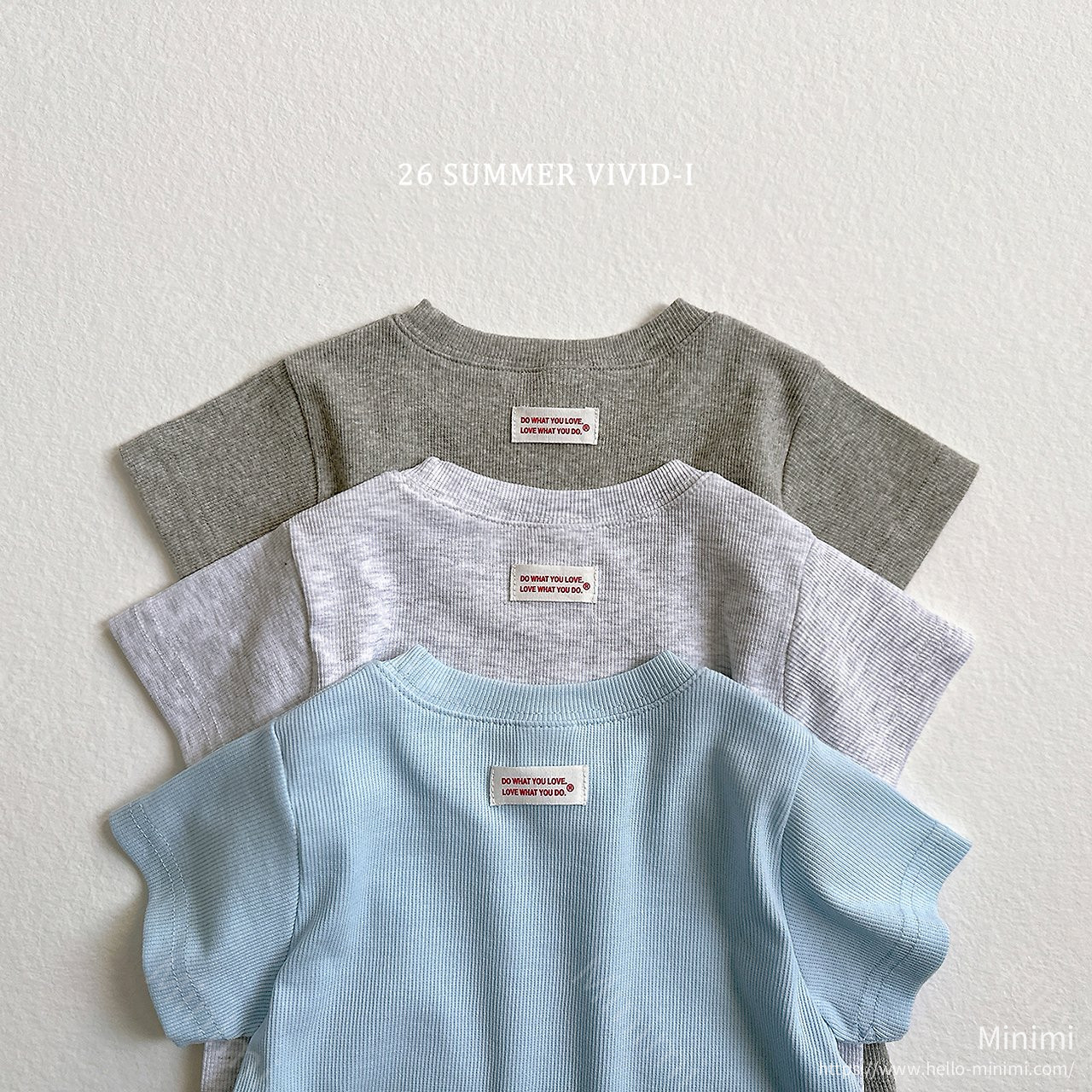 Ribbed Label T-Shirt