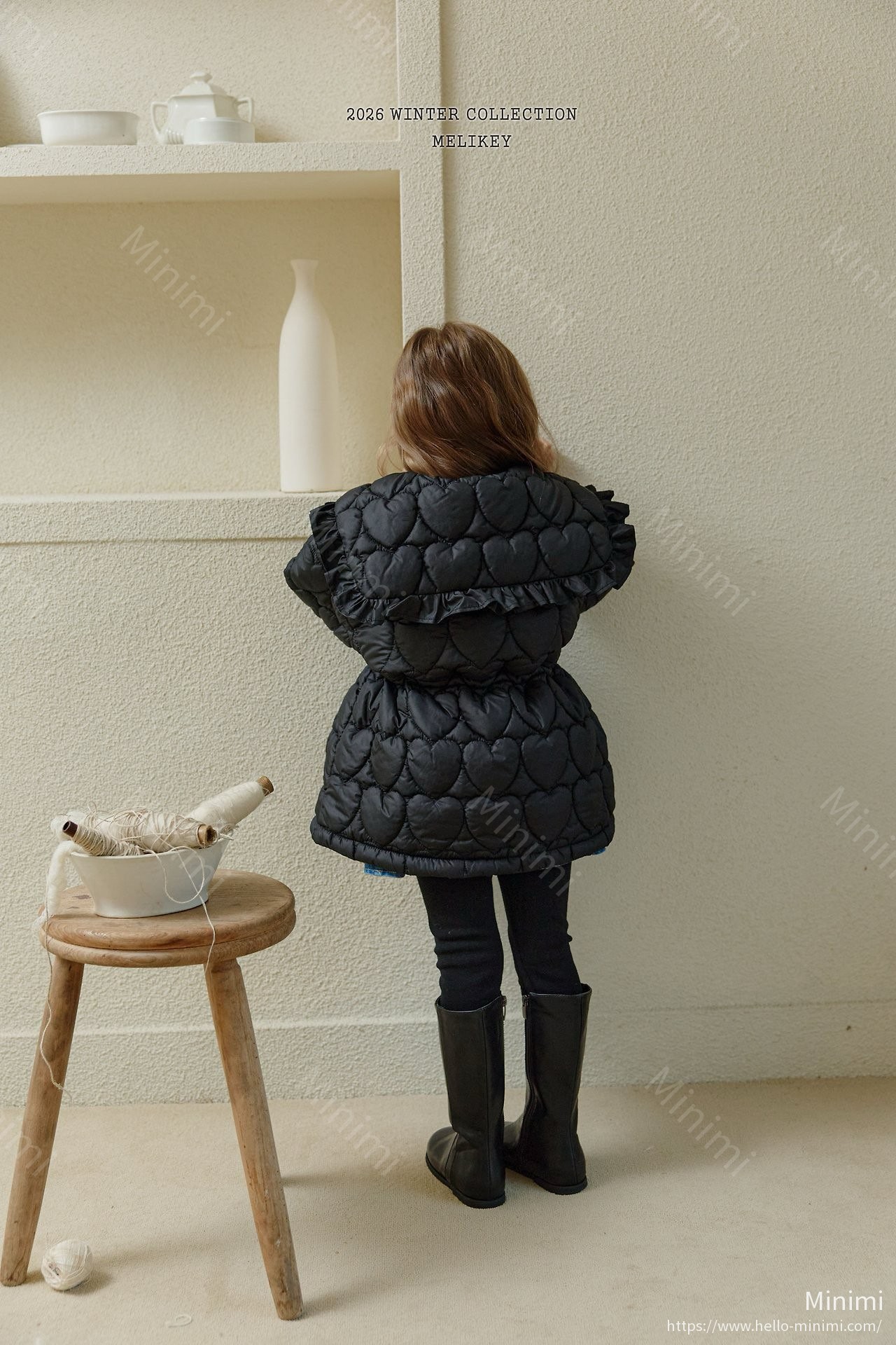 Melikey Heart Quilting Long Padding 細節圖 15