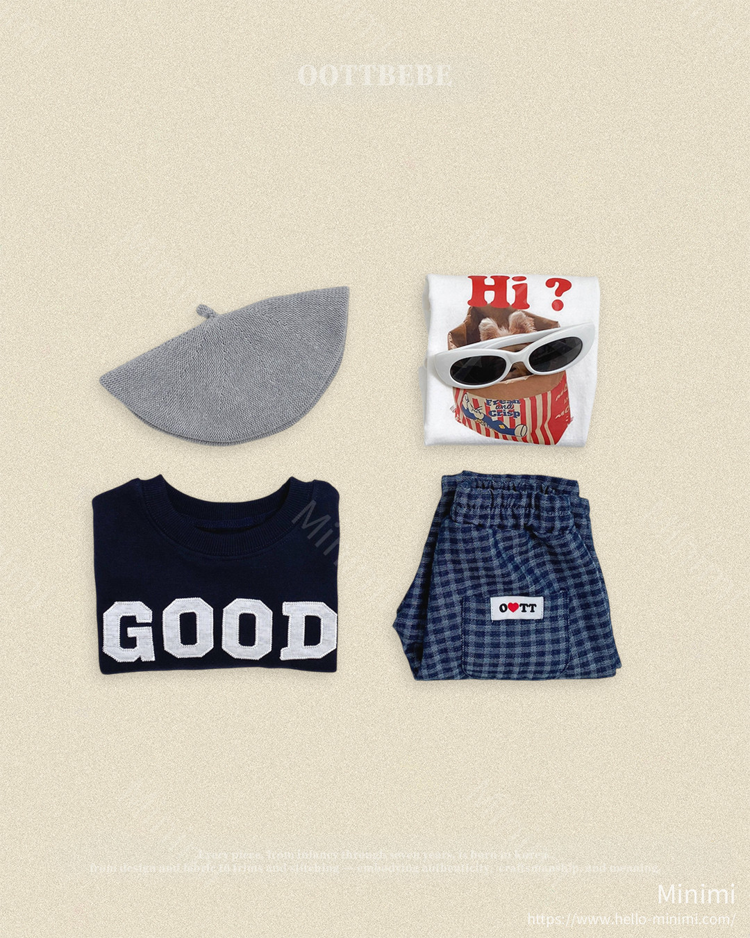 oott bebe Good Sweatshirt (Kids) 細節圖 12