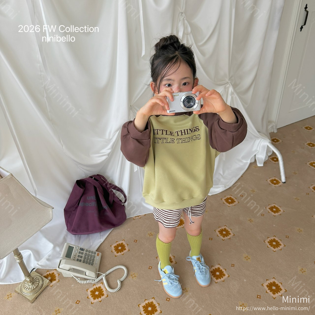 ninibello Little Raglan Sweatshirt 細節圖 13
