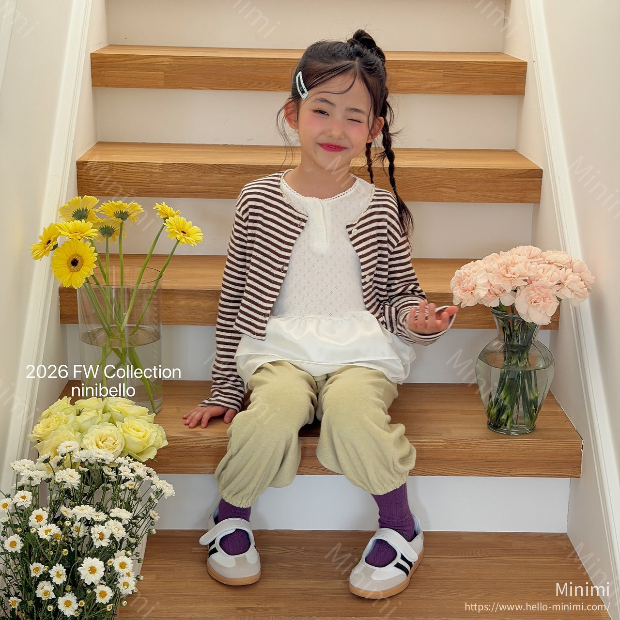 ninibello Eyelet Tulip Layered T-shirt 細節圖 20