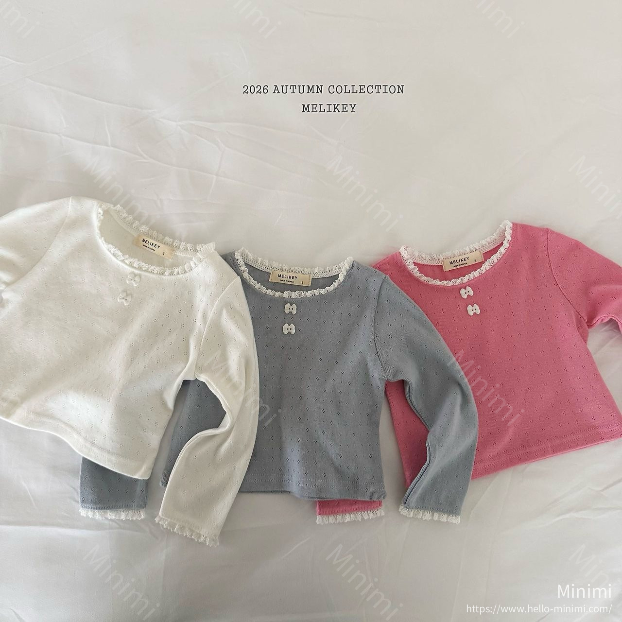 Melikey Ribbon Button T-shirt 細節圖 1