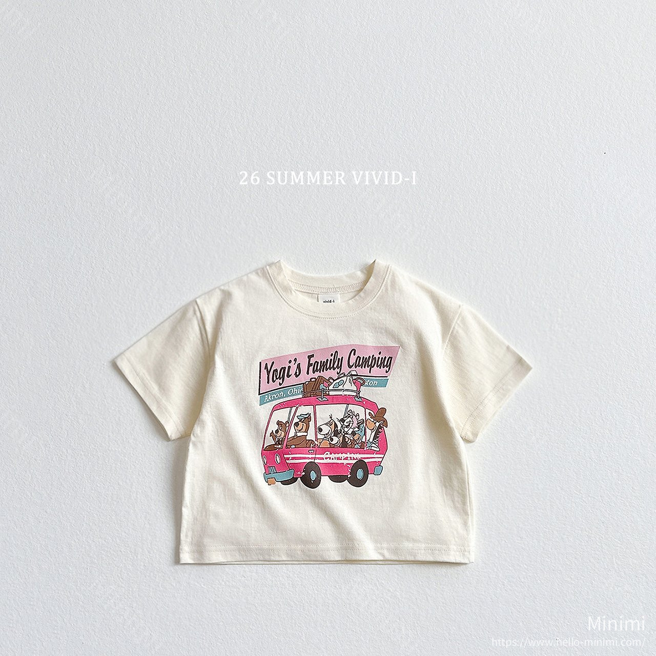 VIVID-I Vintage Camping T-Shirt 細節圖 3