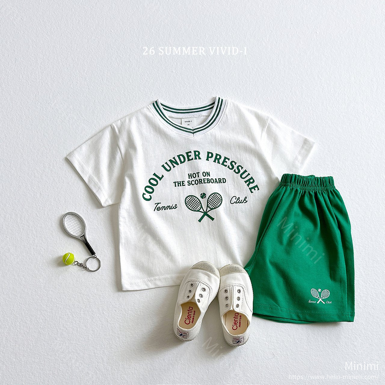 VIVID-I V-Neck Tennis Set 細節圖 14