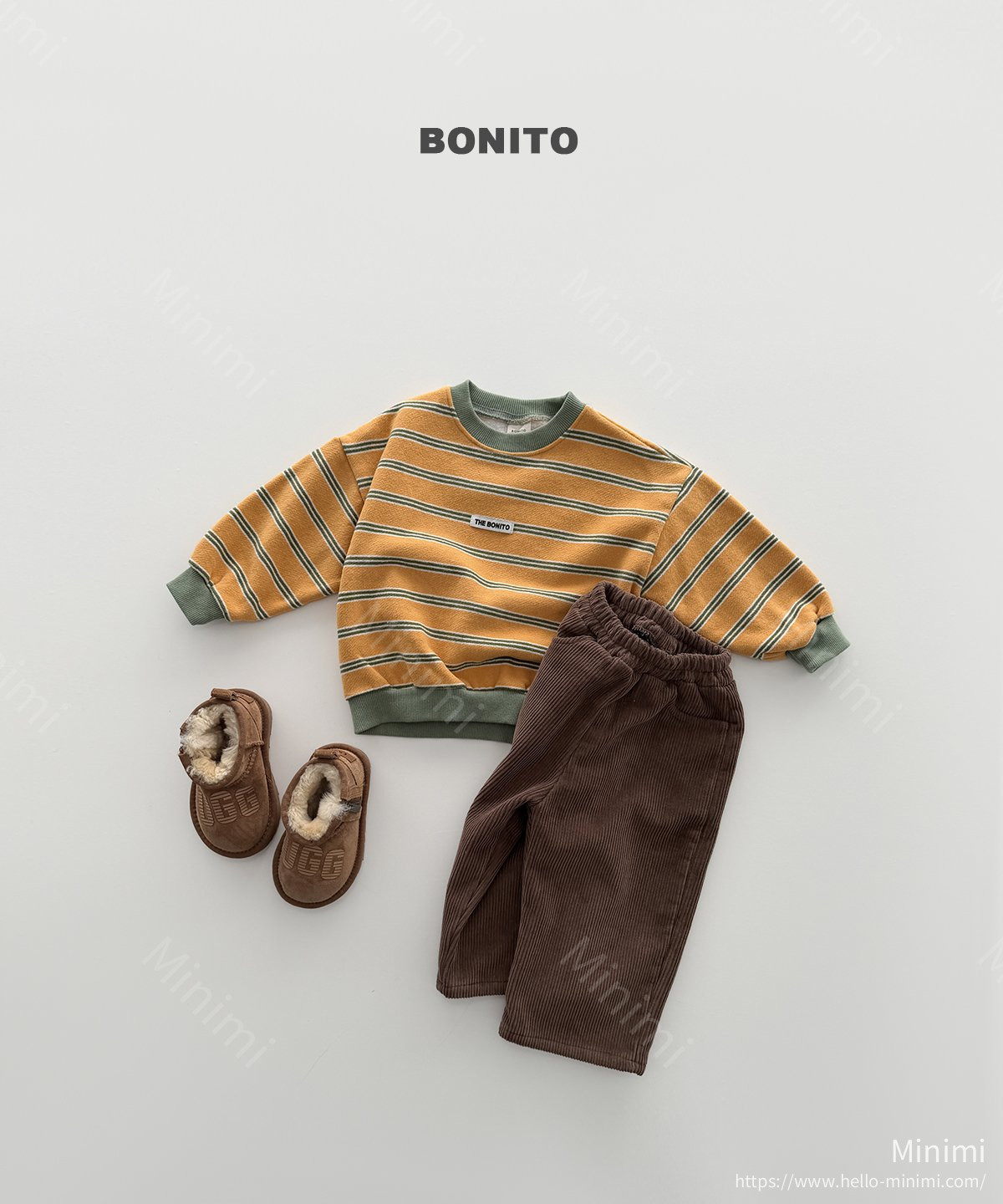 BONITO Monica Stripe Sweatshirt 細節圖 12