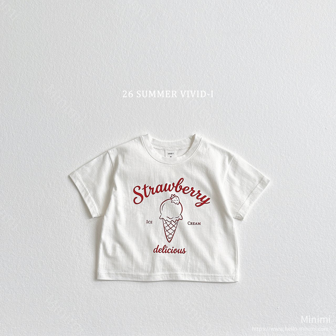 VIVID-I Ice Cream T-Shirt 細節圖 1