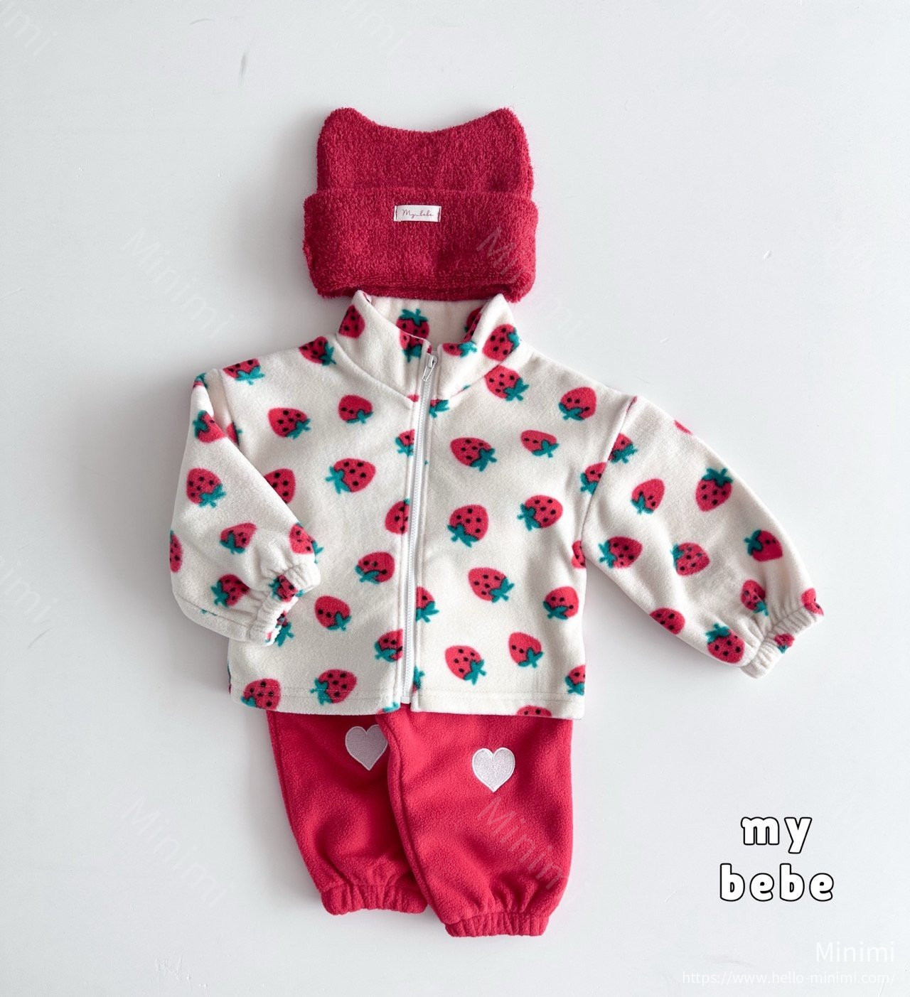 my_bébé Daily Fleece Zip-up 細節圖 6