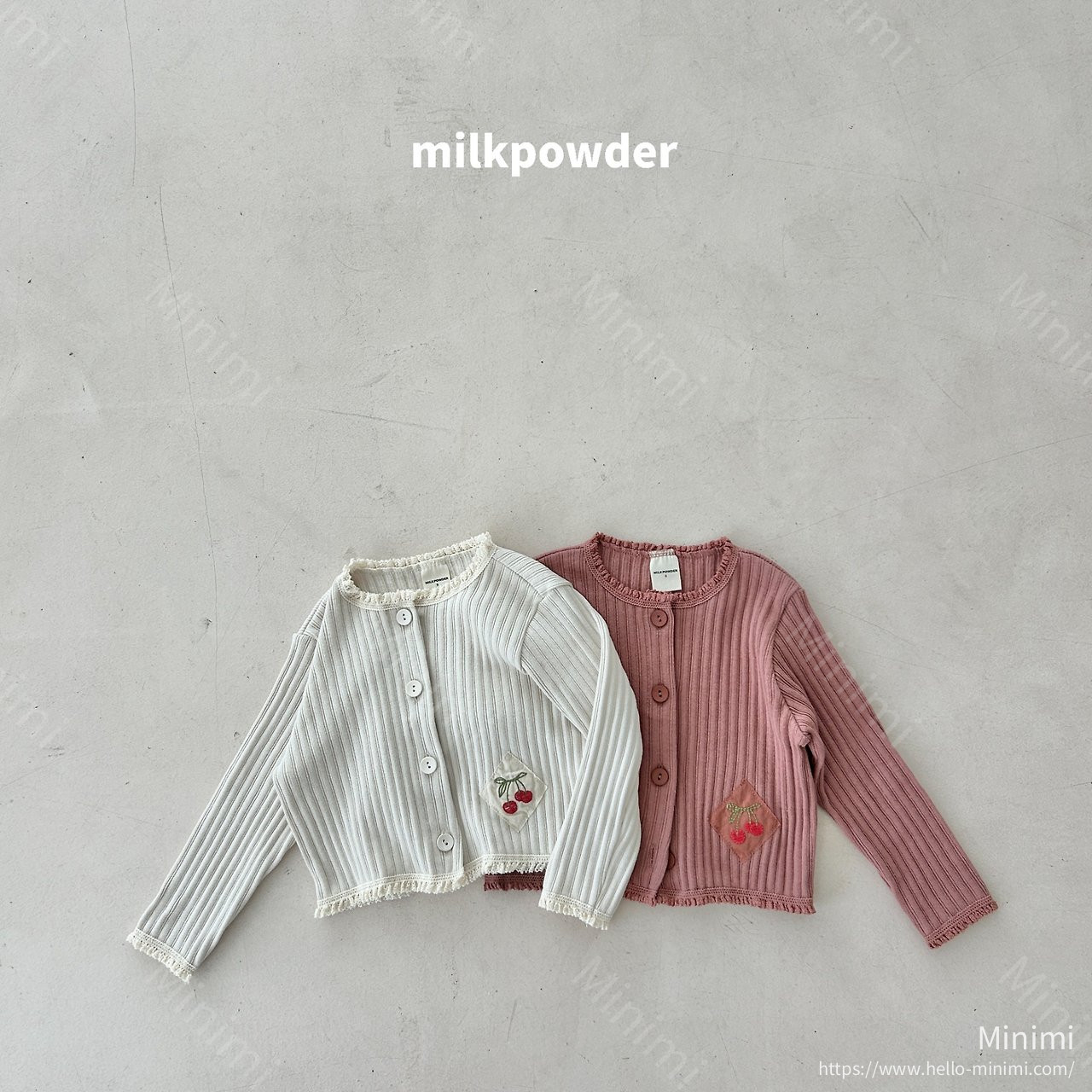 milkpowder Cherry Cardigan 細節圖 25
