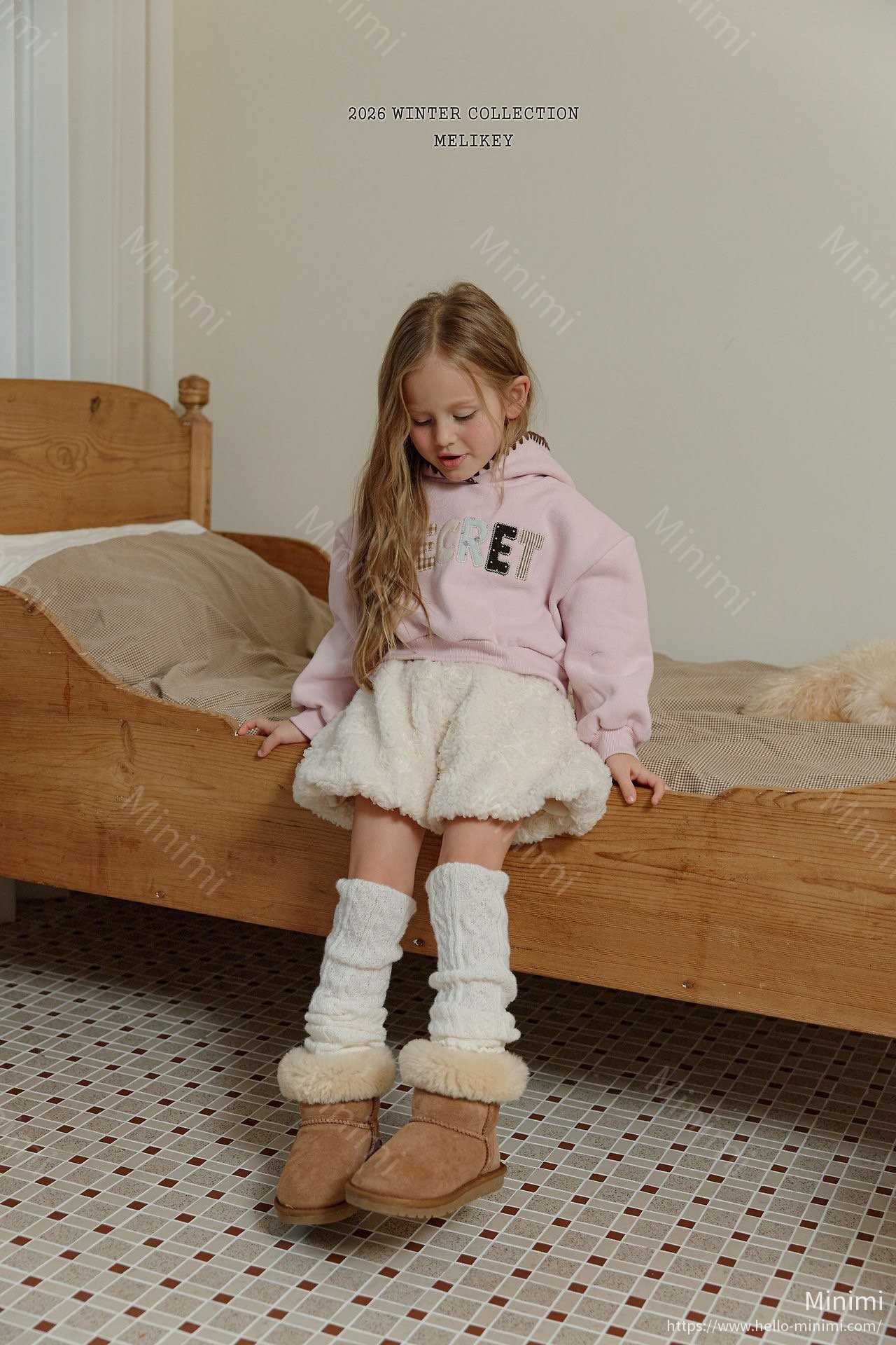 Melikey Rose Fur Pumpkin Pants 細節圖 1