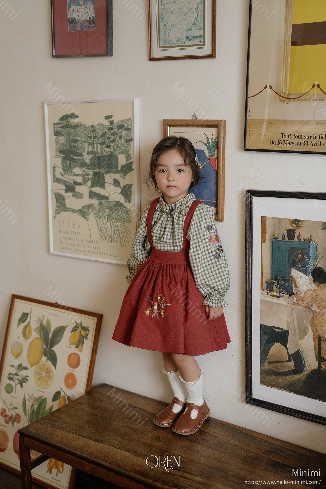 Oren Autumn Bloom Jumper Skirt 細節圖 48