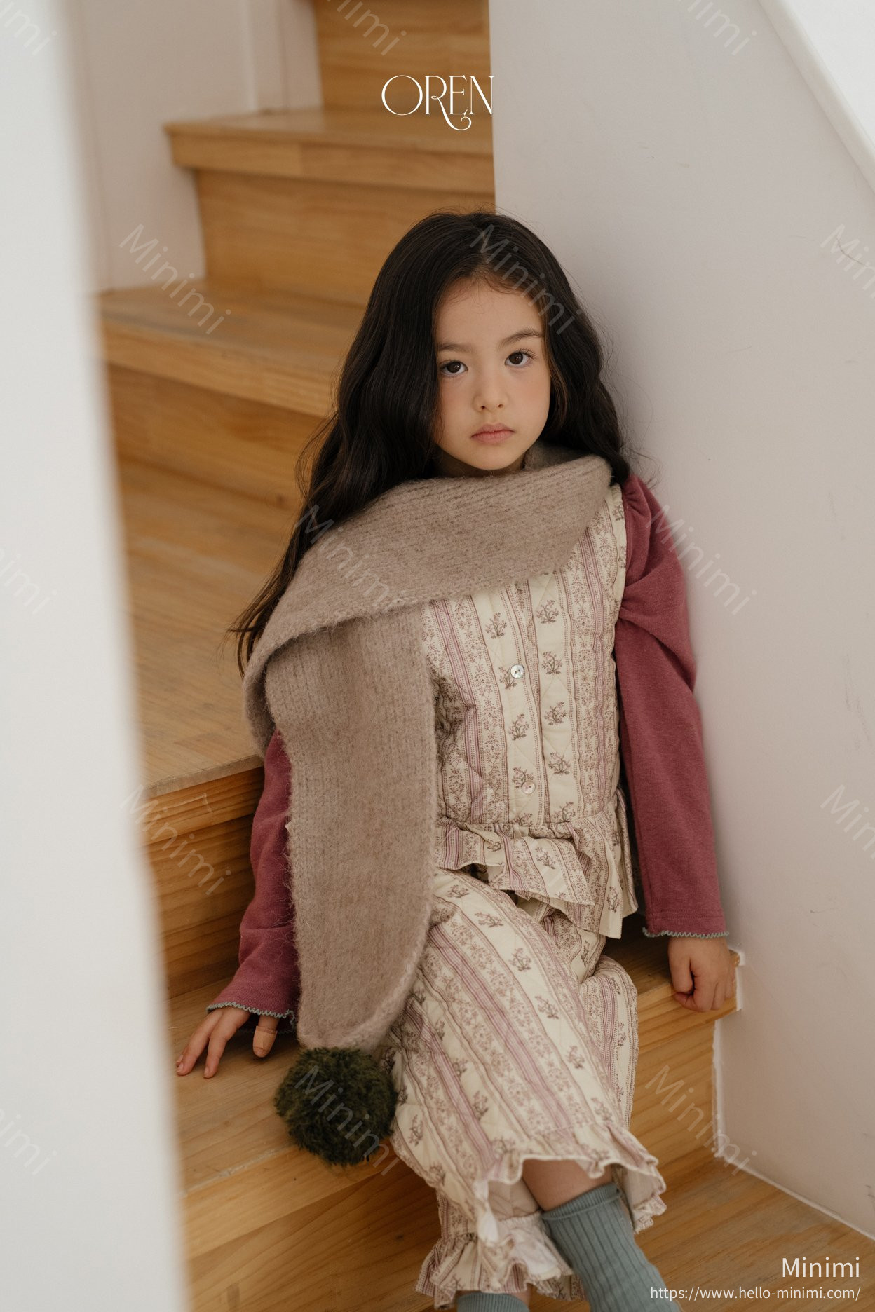 Oren Mercy Pom-Pom Muffler 細節圖 2