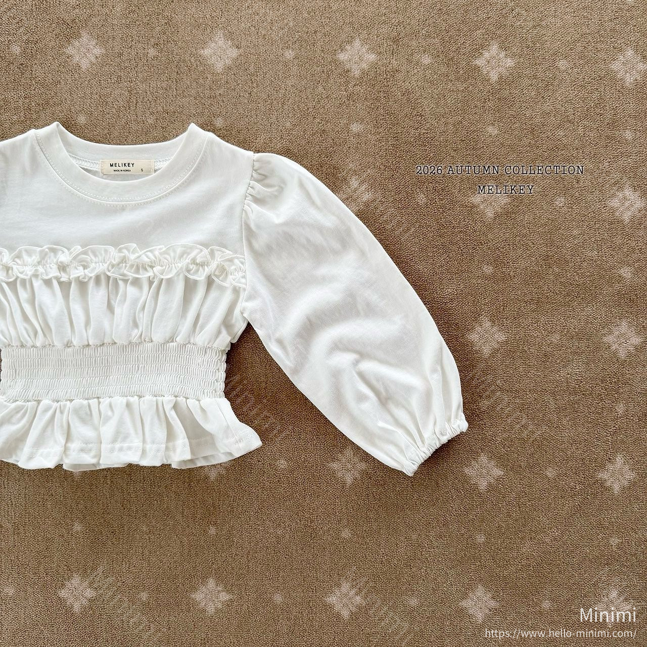 Melikey Smock Frill T-shirt 細節圖 4
