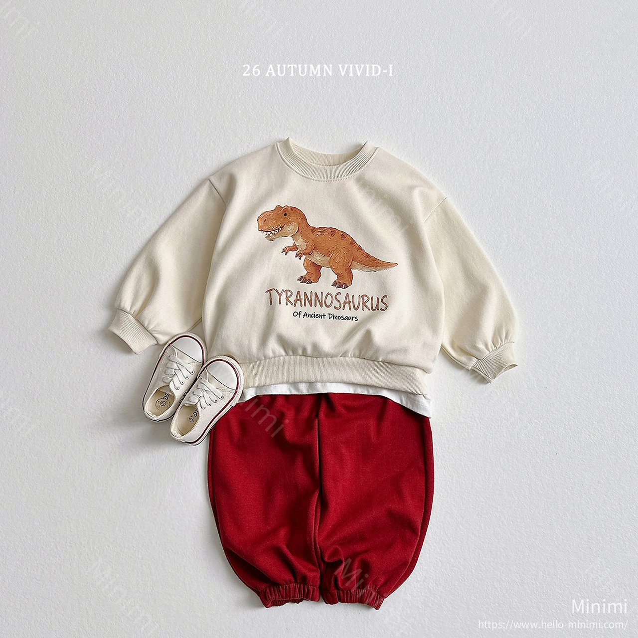 VIVID-I Painting Dino Sweatshirt 細節圖 12