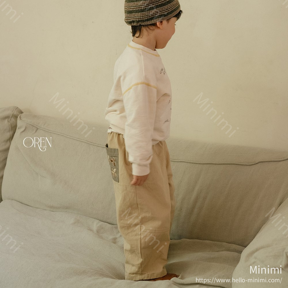Oren Flow Cotton Pants - 韓國童裝代購主圖