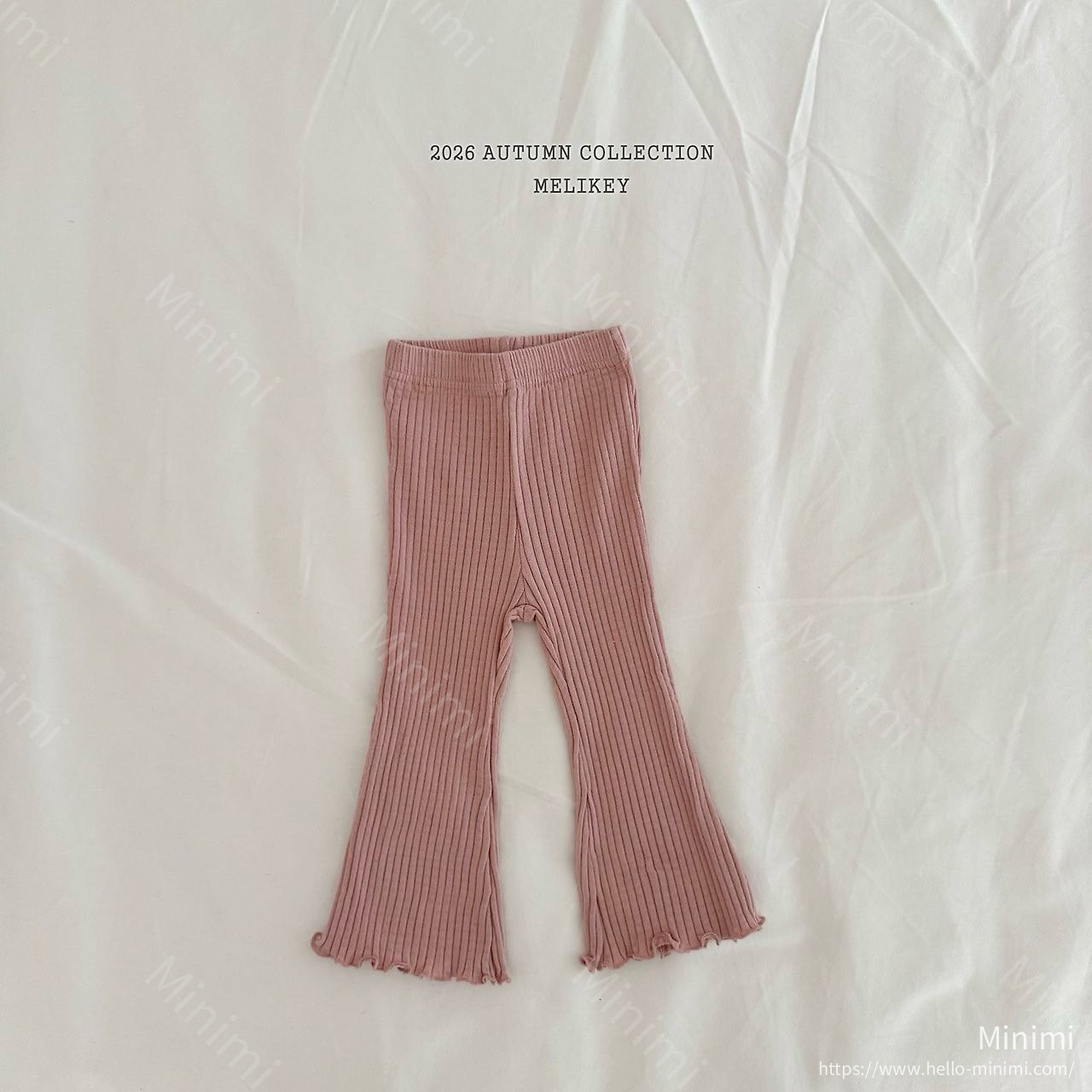 Melikey Bobo Ribbed Bootcut Pants 細節圖 2