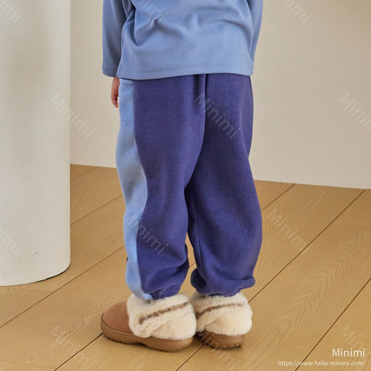1st BLUE Colorblock Pants 細節圖 5