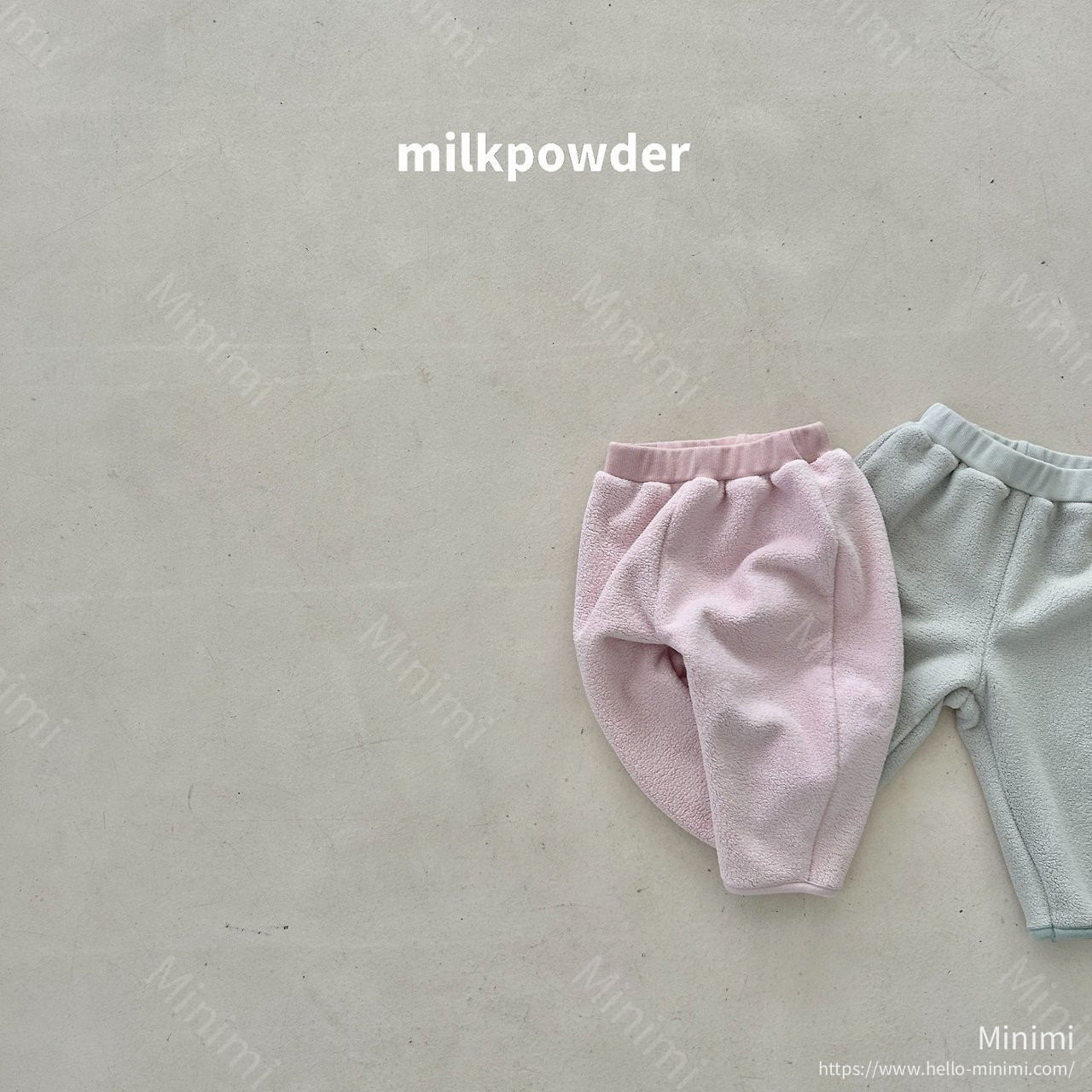 milkpowder Fogny Fleece Pants 細節圖 2