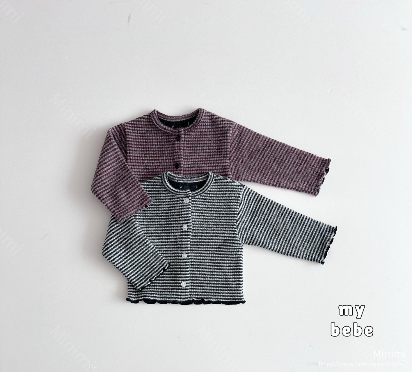 my_bébé Brush Cardigan 細節圖 2